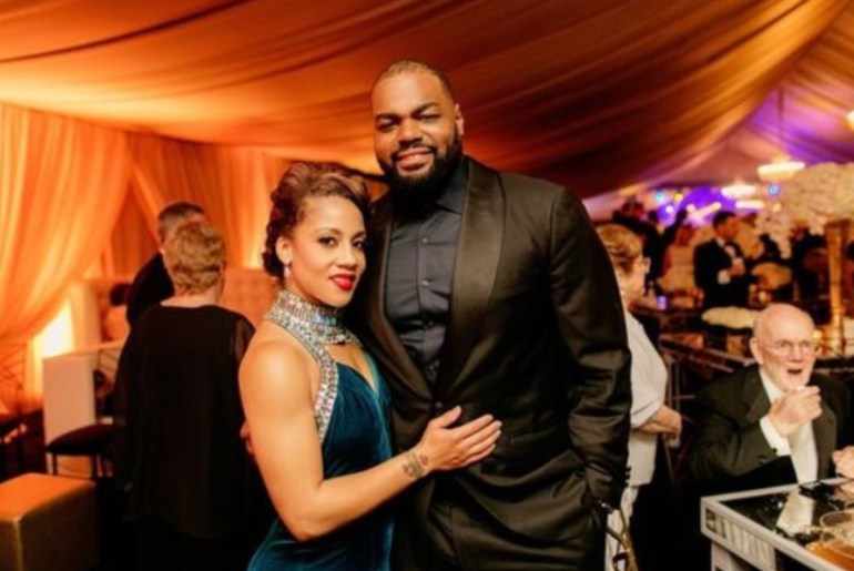 Oher and his wife